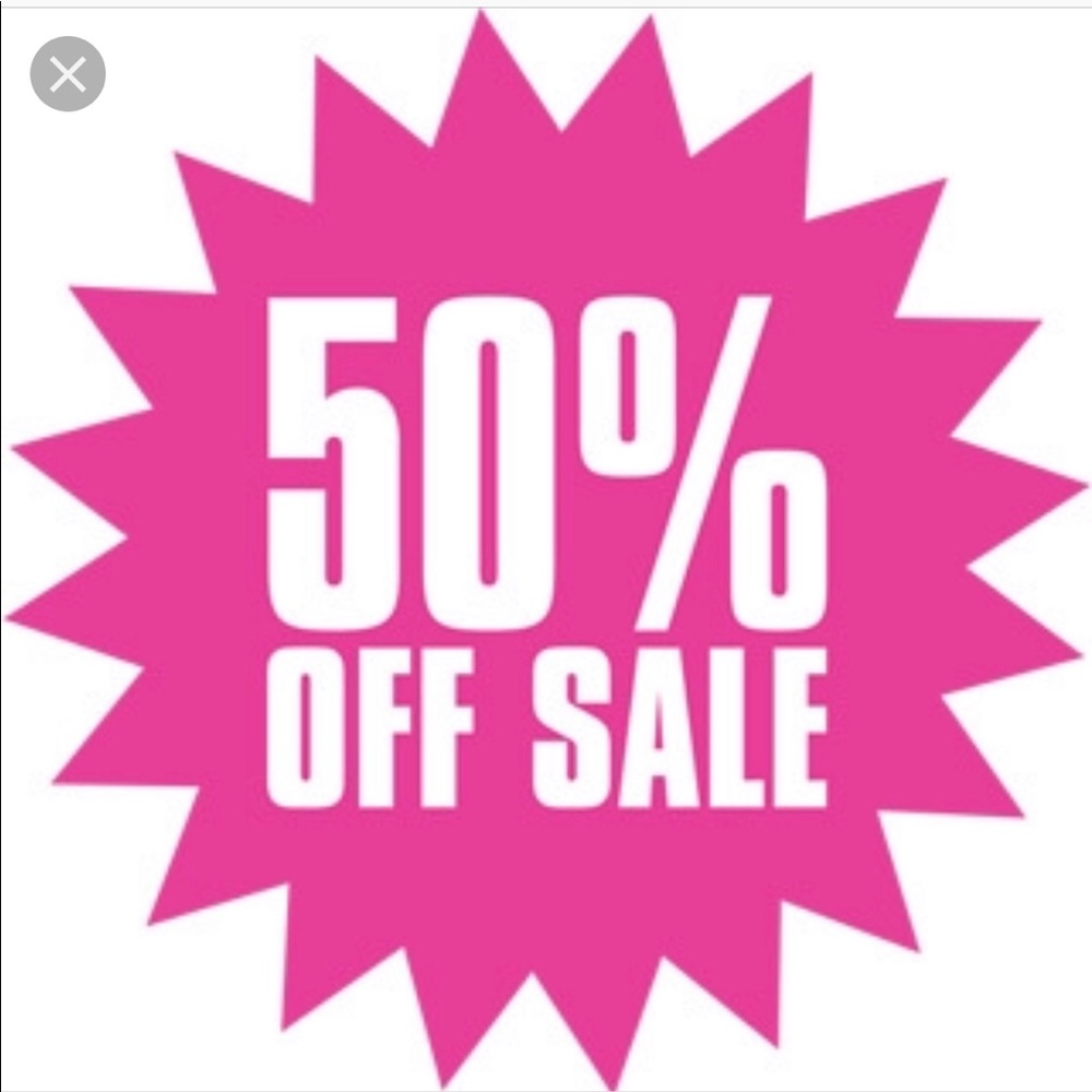 50% off all bundles of 3 or more items